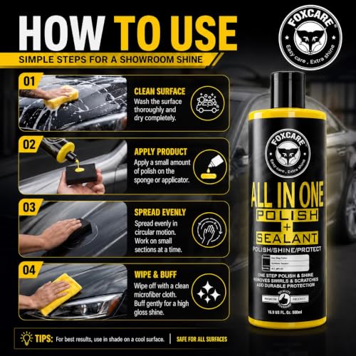 Foxcare Store Foxcare All in One Polish + Sealant, 2x1000ml - Image 4