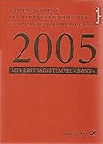2005 Prophila Collection BRD (BR.Deutschland) 2005 Offizielle Jahressammlung Faltblätter mit Ersttags (Briefmarken für Sammler)