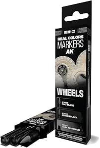 AK REAL COLORS MARKER SET RCM102 WHEELS (3pcs) AK REAL COLORS MARKER SET RCM102 WHEELS (3pcs)