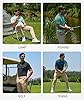 ZITY Mens Golf Polo Shirts Short Sleeve UPF 50+ Performance Moisture Wicking Print Pattern Casual Collared Golf Shirt for Men #1