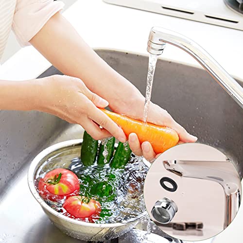 6 Pcs Faucet Aerator 15/16-Inch Male Threads Aerator 2.2 Gpm Bathroom Sink Aerator Faucet Replacement Parts With Brass Shell Kitchen Sink Aerator Universal Size Faucet Filter With Gasket #TOP6