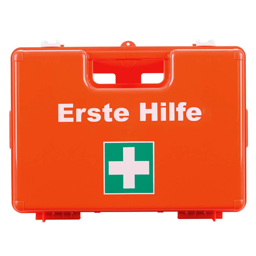 Erste-Hilfe-Station Classic 'Kompakt', nach ASR A4.3/DIN 13157, 58,5 x 47,5 cm, Art.-Nr. 612026 | Pflasterspender | Erste Hilfe Komplettpaket | Verbandkoffer