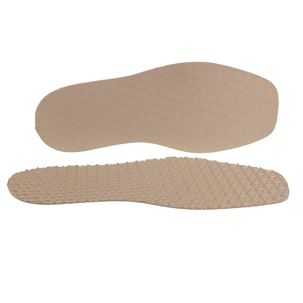 Langlauf Schuhbedarf Schuhreparatur Schuhsohle Star + Kövulfix 120g Schuhkleber - Sneaker Reparaturset mit wasserfestem Kraftkleber - Schuhsohlen Reparatur Set made in Germany (Beige 4mm)