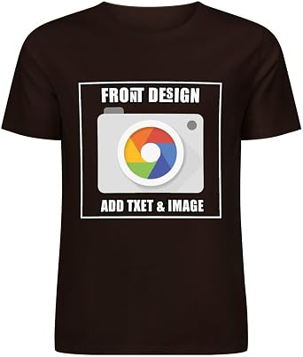 Custom T Shirts Personalized Shirts with Logo Photo Design Your Own Tee Shirt for Men Women, Picture Print Custom Shirts