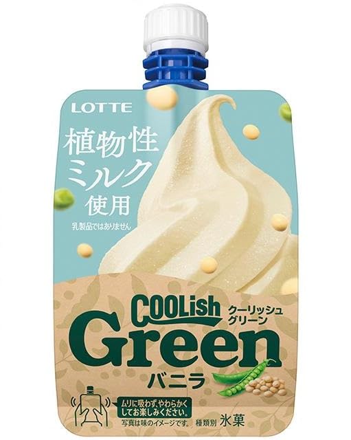 Amazon.co.jp: [冷凍] ロッテ クーリッシュGreen バニラ 135ml×24個