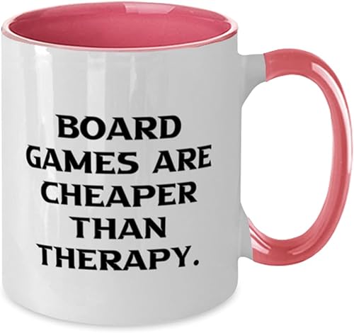 Miniatura 2 de Regalos de juegos de mesa brillantes, los juegos de mesa son más baratos que los regalos de cumpleaños, taza de dos tonos de 11 onzas para juegos de