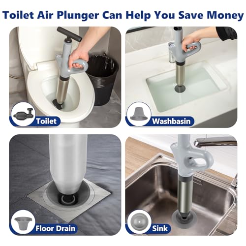 MaxxGeek Toilet Plunge Blaster