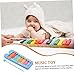GALPADA 1Set Notes Xylophone Early Educational Percussion Instrument for Colorful Hand Mallet Piano for Music Development present for Students
