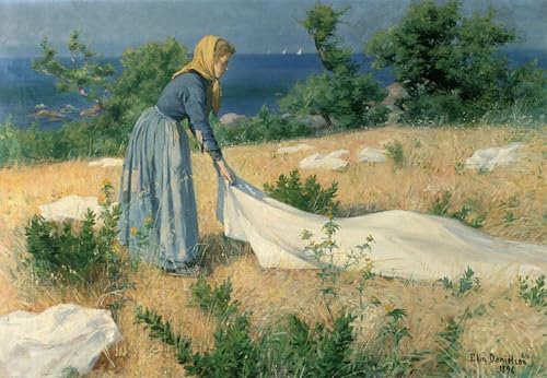 Tableau toile 60x90cm pour décoration murale Elin Kleopatra Danielson