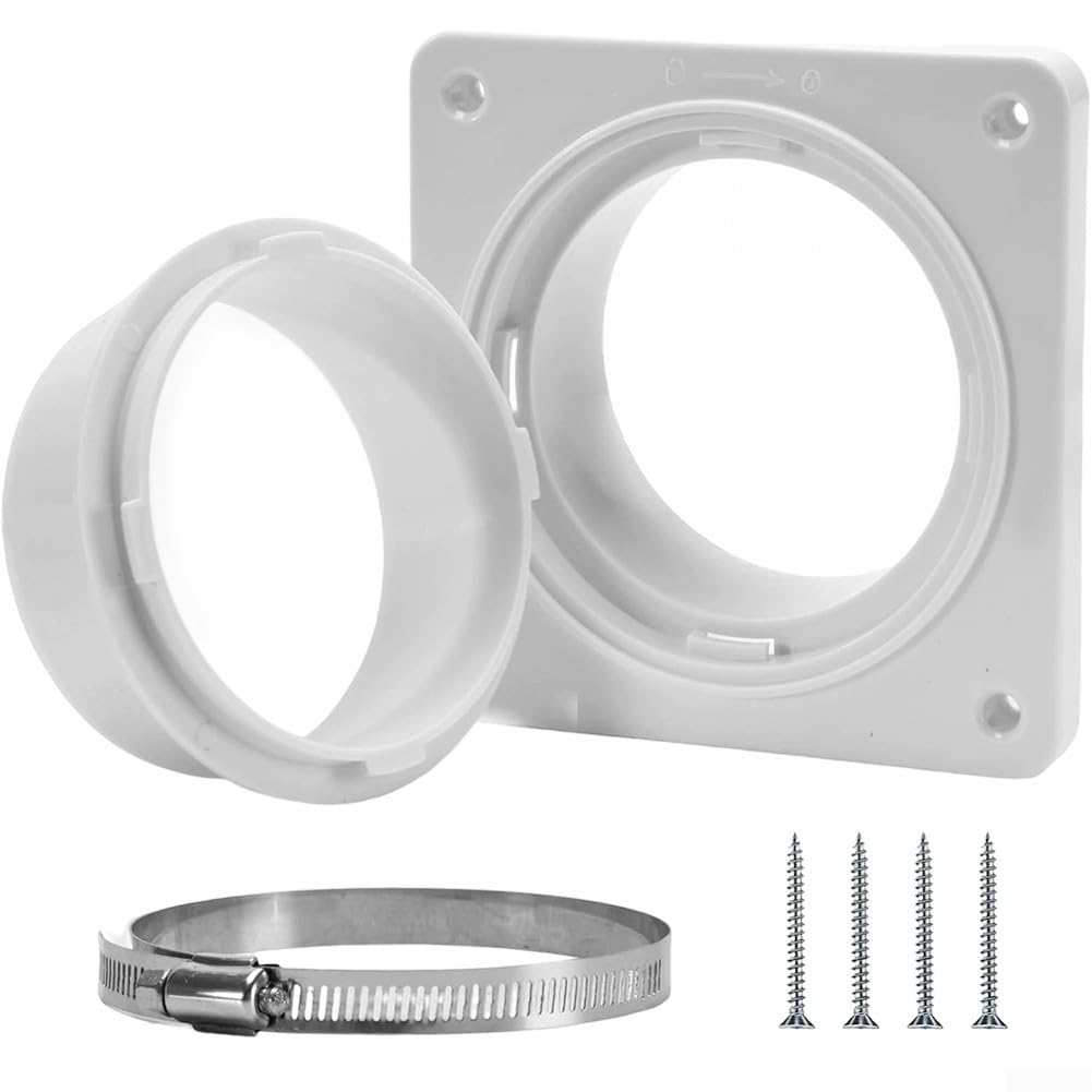 Conector magnético para conducto de escape, acoplador de brida de conexión rápida para secadoras, fácil instalación, compatibilidad de ajuste seguro (B)