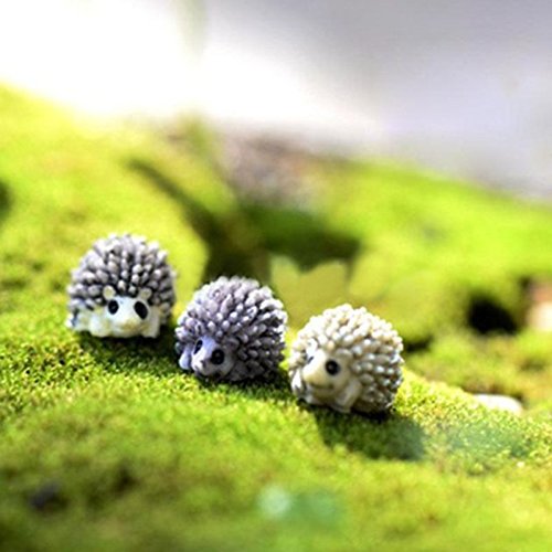 10Pcs Miniature Hedgehog Gardening Potted Decoration Micro Landscape Accessories #TOP4