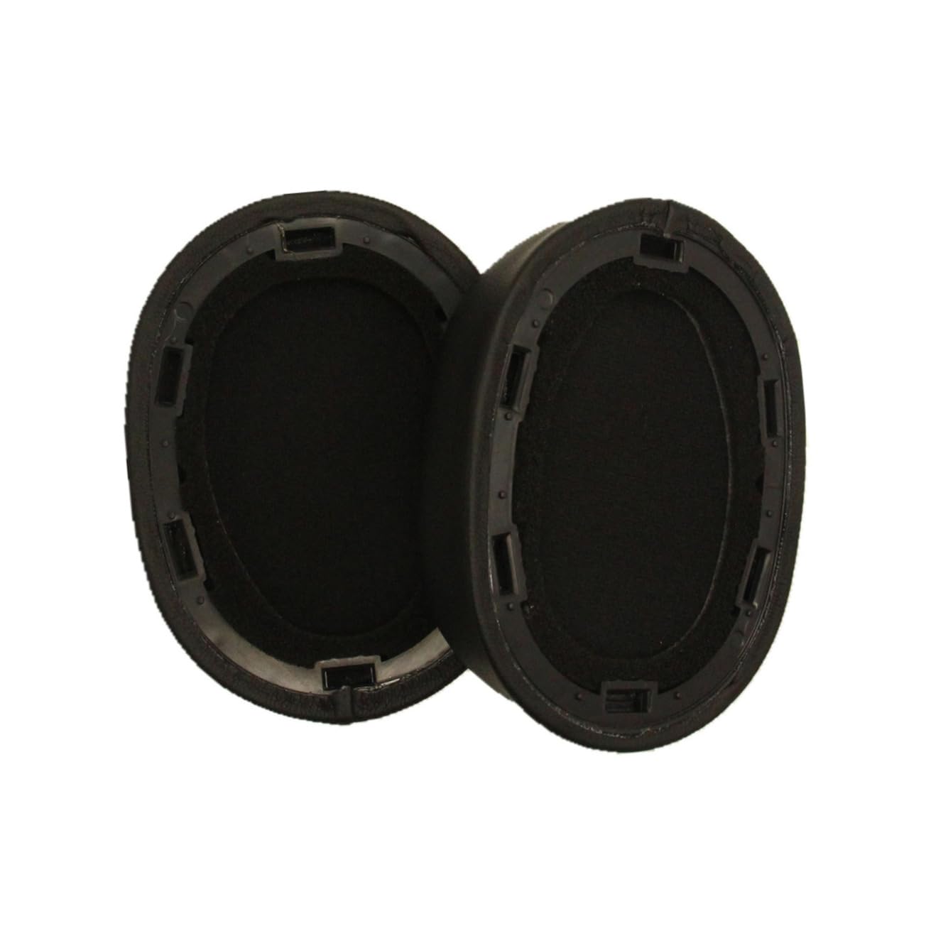 Housoutil 3 Paia auricolari di ricambio Cuscino auricolare di ricambio accessori per cuffie cuscino per cuscinetti auricolari cuscinetto auricolare in pelle Black