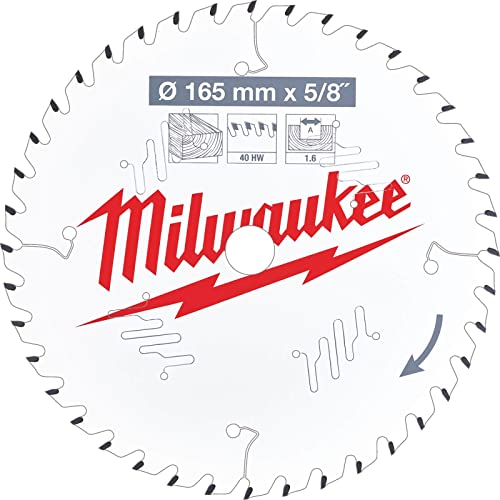 Milwaukee 4932471312 Circular Saw Blade, Silver