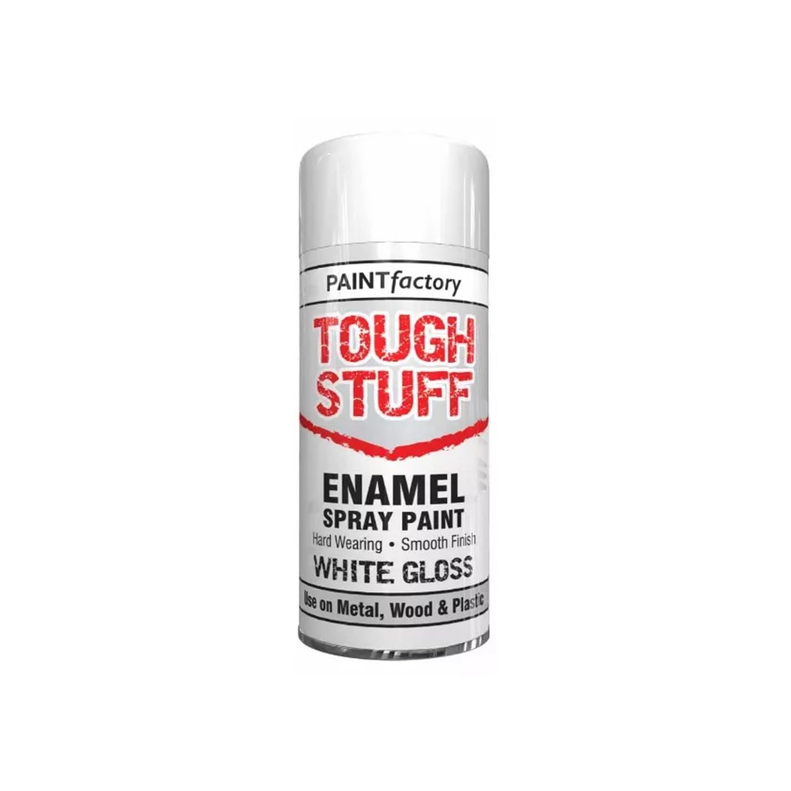 SDMAX Enamel White Gloss Spray Paint, Smooth Finish, Fast Drying, Non-Cracking, Long Lasting, Easy To Apply, Portable And Lightweight, Multipurpose Use, 400ml (1PCS)