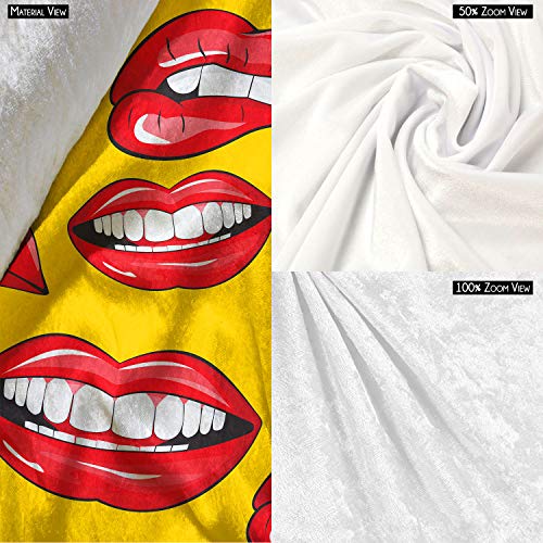 Image of ArtzFolio Lips D2 | Reusable Sack Bag | Bag for Gym, Storage, Vegetable & Travel