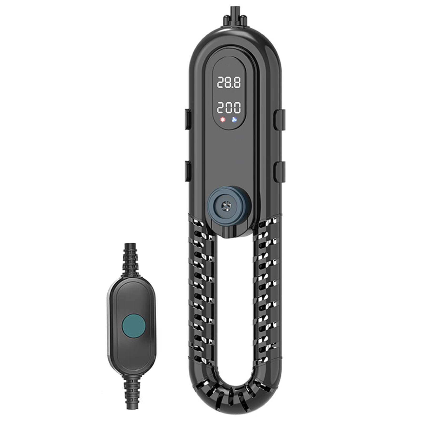Riscaldatore Per Acquario, Riscaldatore Per Acquario Sommergibile, 300w/500w, Con Display Intelligente Della Temperatura A Led, Regolatore Di Temperatura Esterno, Protezione Dalle Alte Temperature