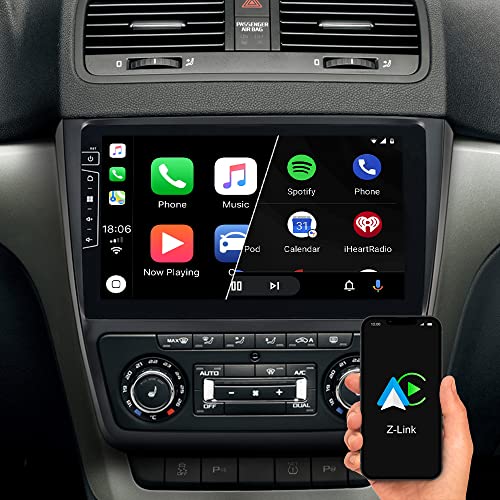 DYNAVIN Android Navigation Autoradio GPS pour Skoda Yeti 2009-2017: 10 Pouces Radio avec Dab+ Radio | BT | Caméra de recul prête, Compatible avec Wireless CarPlay et Android Auto: D8-151 Flex Cover