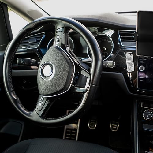 TYLDUM Auto-Mesusa, jüdische Auto-Mesusa für das Auto mit Reisenden, Gebetsrolle, graviert, koscher, Judaica-Geschenke, jüdische Geschenke, Yisrael-Geschenke, hergestellt in Kanada, Plexiglas von