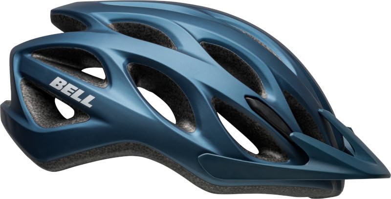 Bell - Charger EU Helme - Erwachsene Unisex - Schutzausrüstung, Fahrradhelm, Freizeithelm, Freizeit-Fahrradhelm, Mattblau, UM/L