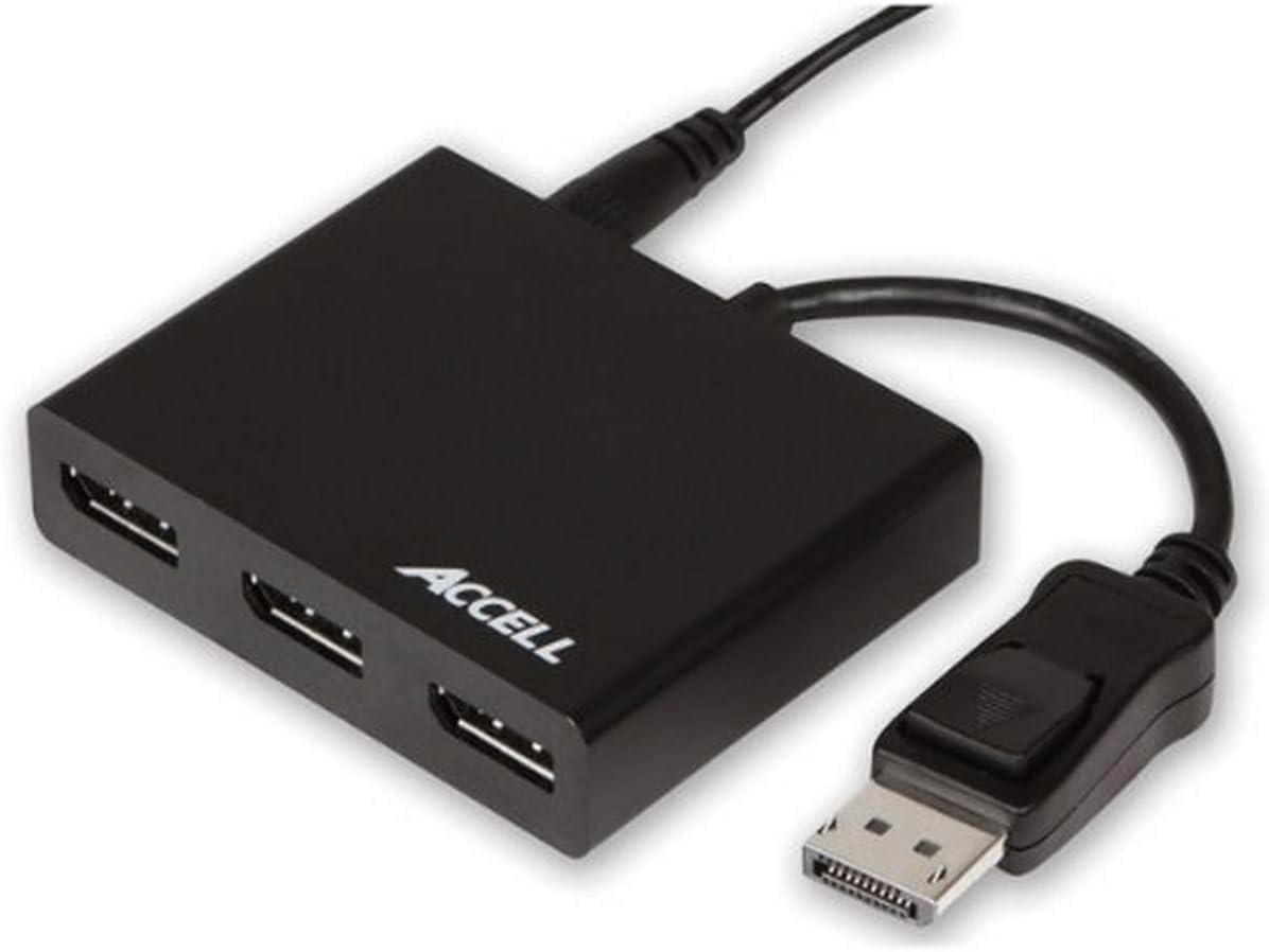 DisplayPort to 3 DisplayPort MST Hub
