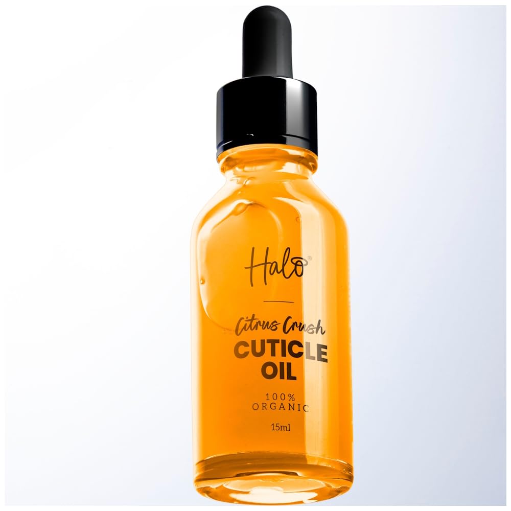 Halo Citrus Crush Cuticle Oil with Dropper 100% Organic (15ml)