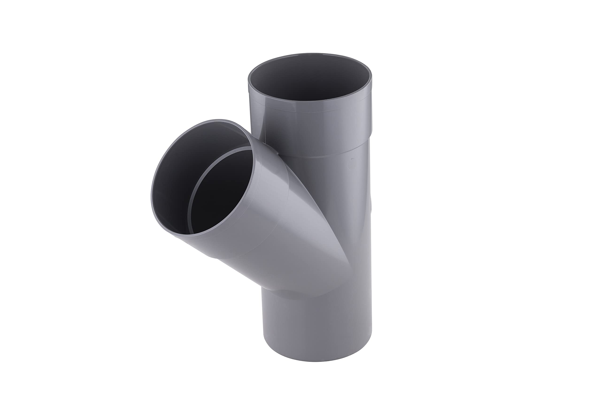 Culotte PVC 45° mâle femelle Ø80 NOYON & THIEBAULT