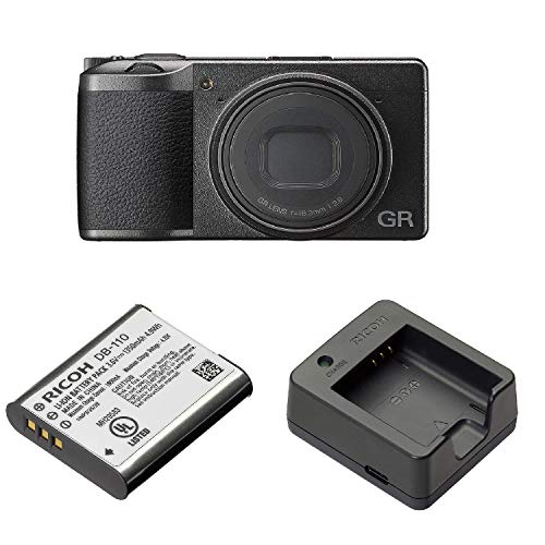 RICOH デジタルカメラ GRIII GRIII APS-CサイズCMOSセンサー リコー GR3 15041+RICOH 充電式リチウムイオンバッテリー DB-110 リコー 37835+RICOH バッテリー充電器 BJ-11 リコー 37861