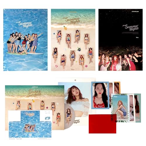 The 2nd Special Album [SUMMER NIGHTS] (Random Ver.) Cover + Photobook + CD-R + Lyrucs...