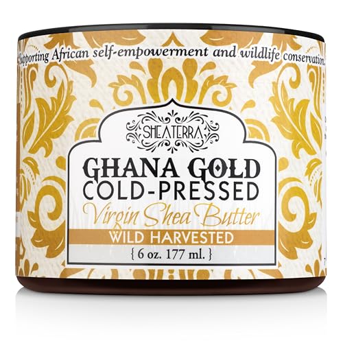 Shea Terra Organics Cold-Pressed Virgin Shea Butter