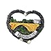 Wedare Magnet Souvenir 3D Coeur Luxembourg Aimant pour Réfrigérateur Touriste Souvenirs À La Main Résine Artisanat Magnetics Maison Cuisine Décoration Collection Cadeau