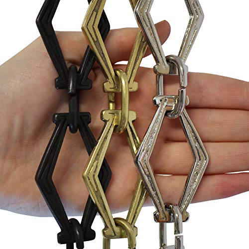 Rch Hardware Ch-22-Pn Brass Chandelier Chain, Polished Nickel (1 Foot) #TOP2