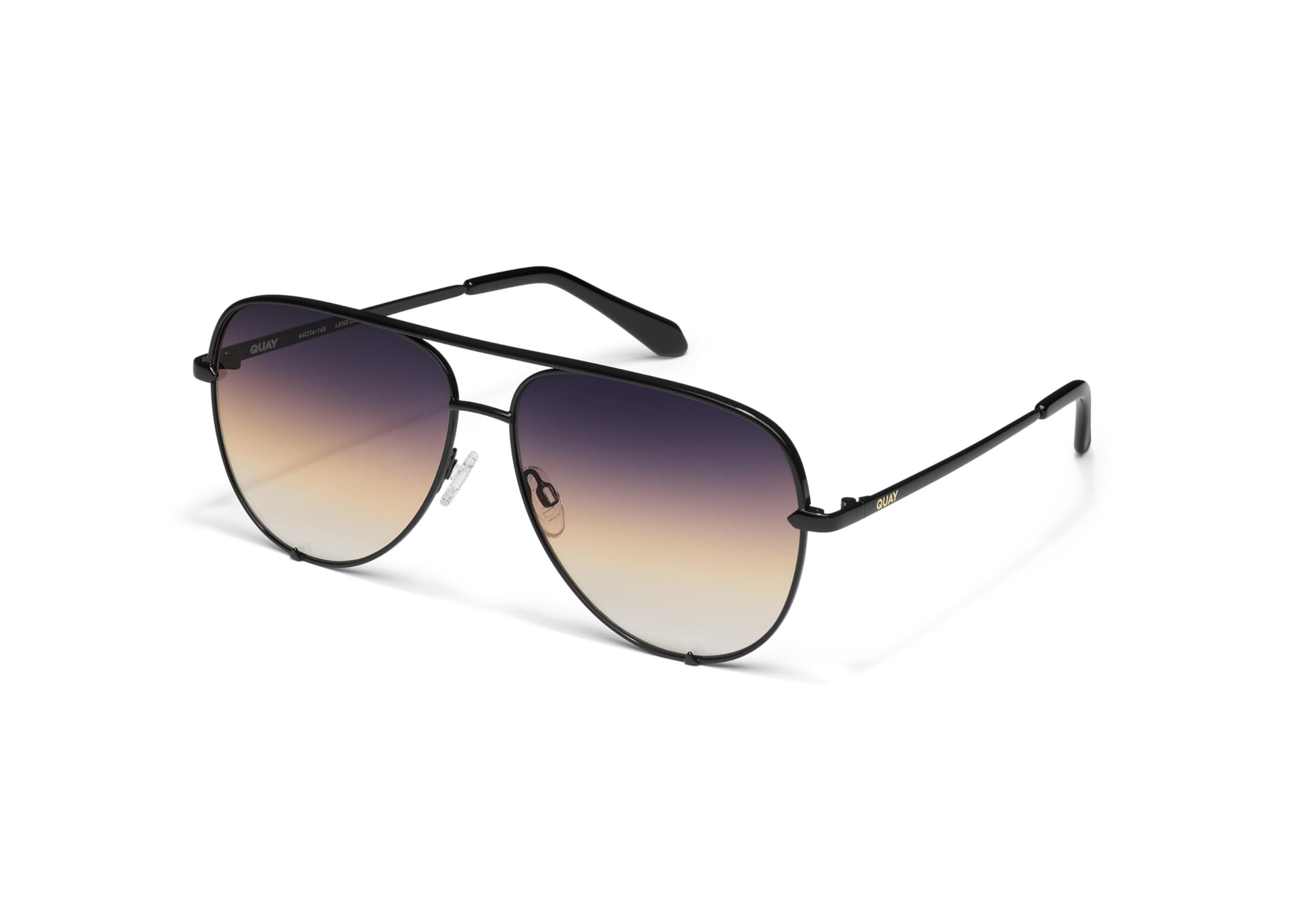 QUAY - Sunglasses For Men & Women, Extra-Oversized Aviator Shades, UV Protected Lenses
