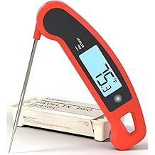Lavatools Javelin&reg; PRO Classic مقياس حرارة اللحوم الرقمي الاحترافي فائق السرعة لمدة ثانيتين للشواء والطهي، شاشة بإضاءة خلفية تدور تلقائيًا، مقاومة للماء IP65، معتمدة من NSF &ndash; Sambal