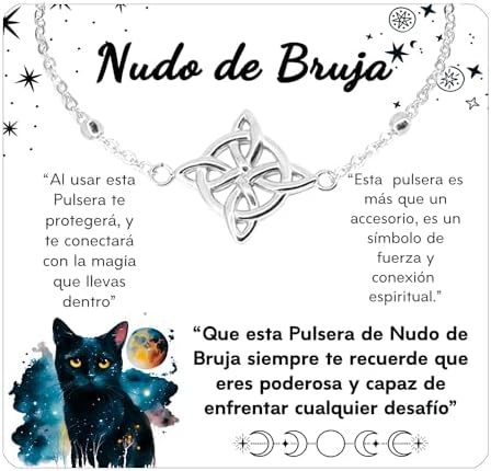 Only faith Pulsera Nudo de Bruja p...