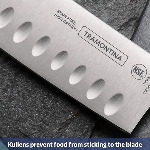 Image of Tramontina Pro Series Forged 7-Piece Kitchen Knife Block Set