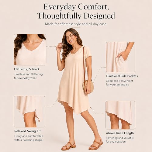 Image of Miss Lavish London Sleeveless Dresses for Women -Casual Summer Dresses with Pockets, Women's Fashion Midi Dress