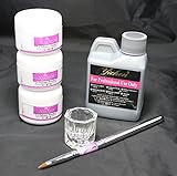 US Seller ~ 6 in 1 Nail Art Kit Acrylic Liquid Powder Pen Dappen dish set #46 (46set)
