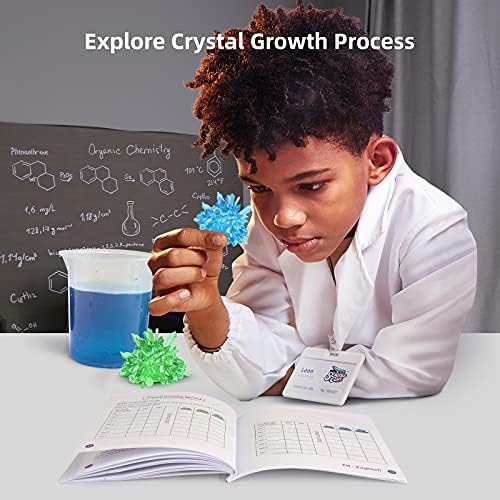 Science Can Crystal Growing Kit for Kids, Crystal Dinosaur Science Kits for Boys 8-12, Great STEM Activities Science Experiments for Kids, Birthday for Boys Girl 3 51DbcdNb8OL. AC