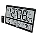 Sharp Atomic Clock - Never Needs Setting! –Easy to Read Numbers - Indoor/Outdoor Temperature, Wireless Outdoor Sensor - Battery Powered - Easy Set-Up!! (4