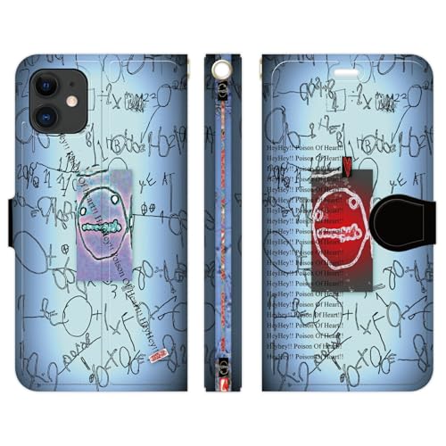 �u���C���Y iPhone 12 mini �Ή� �蒠�^ �P�[�X �J�o�[ POISON HEART 19 ��쐽��