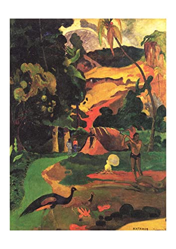 Affiche encadrée Paul Gauguin de qualité musée avec finition semi-brillante