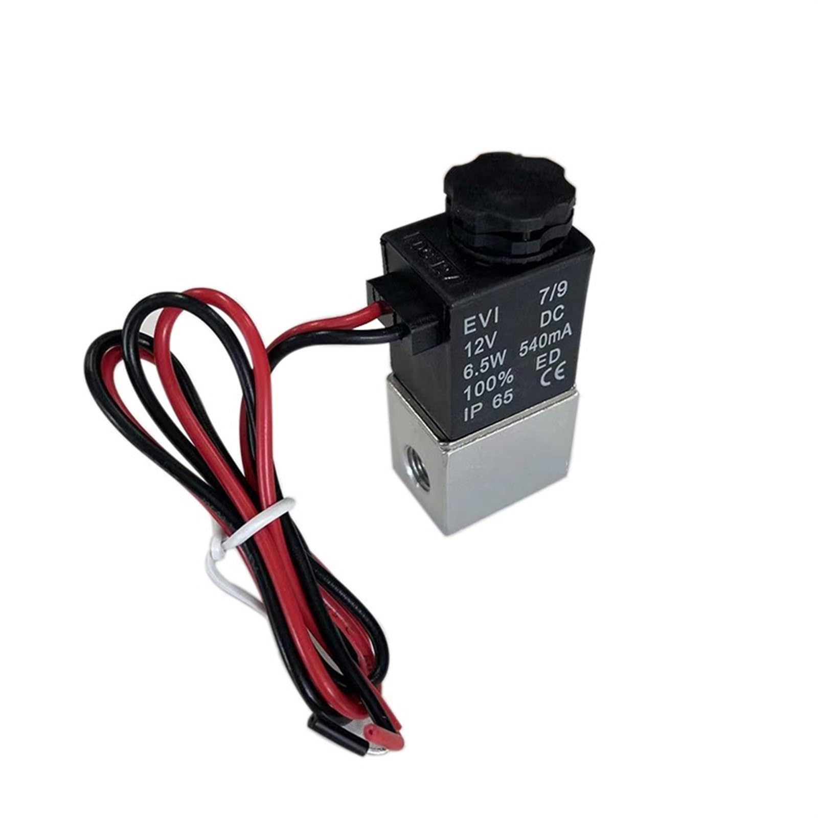 Électrovanne DC 5V 2 voies à action directe normalement ouverte
