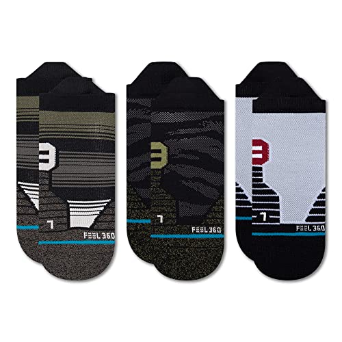 Stance Complex Tab 3 Pack Tab Socks (Large, Multi)