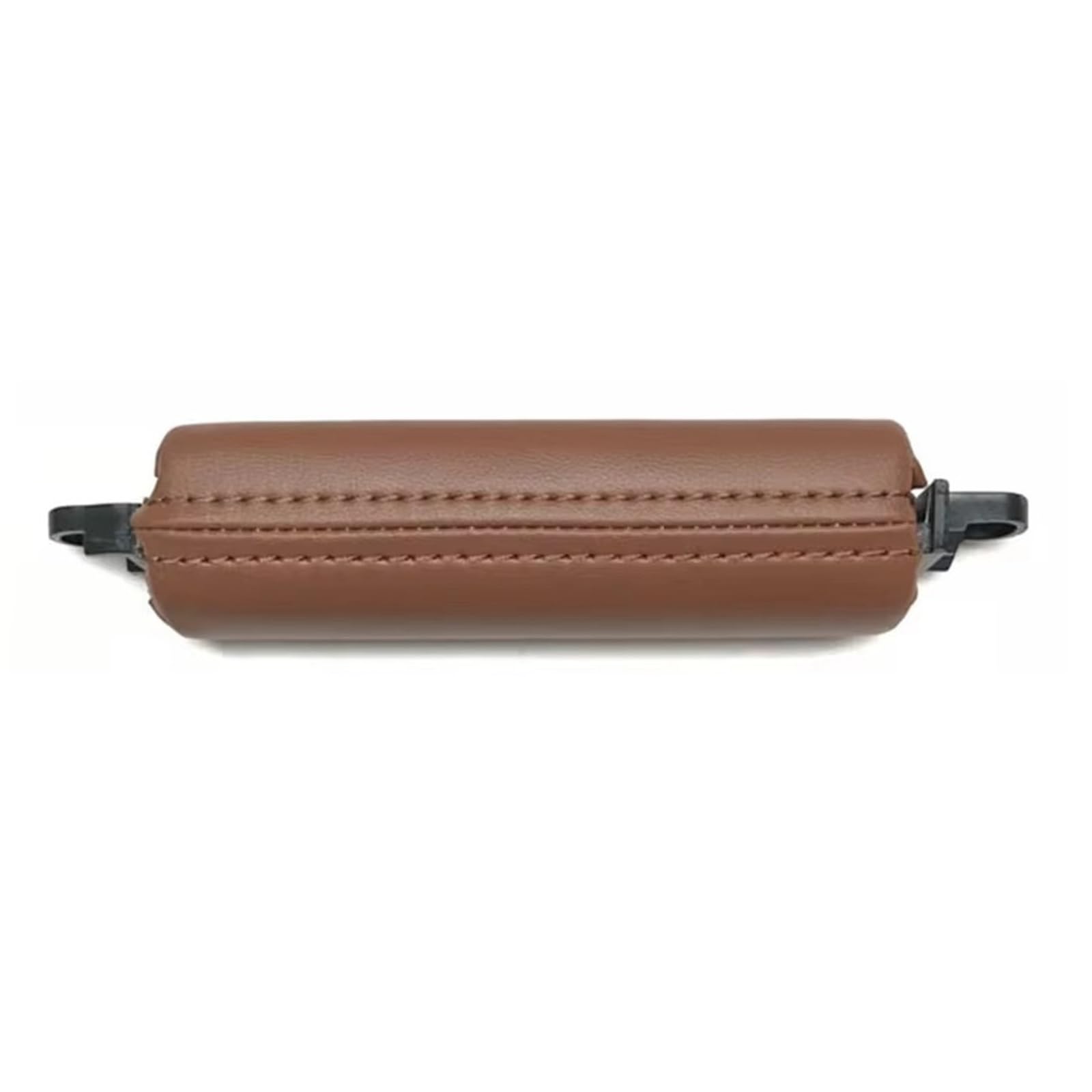 BQWYEDPL Fit for VW Fit for Touareg Car Interior Door Left Right Driver Side Leather Pull Handle 2003-2010 Car Door Latch Handle(Brown)