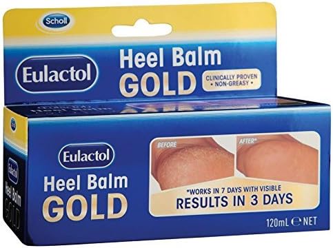 Eulactol Heel Balm Gold 120ml with 1PCS Chinese Knot Gift, Made in Australia