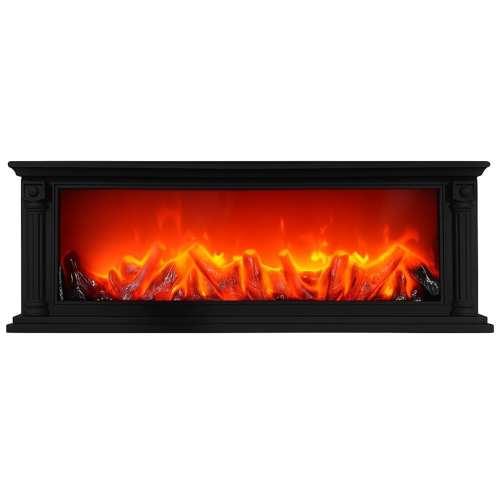 Metro Kreation Led Fireplace Lantern Flame Effect Led Fire Lamp for Home Living Room Office Lamp | Home & Garden | Lamps Size 24 Inch (No Battery Included)