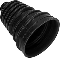 Vista 6 de Fydun CV Boot Cover Universal Silicone CV Axle Boot Dust Cover Ball Head Kit de abrazadera redonda de velocidad constante (negro)