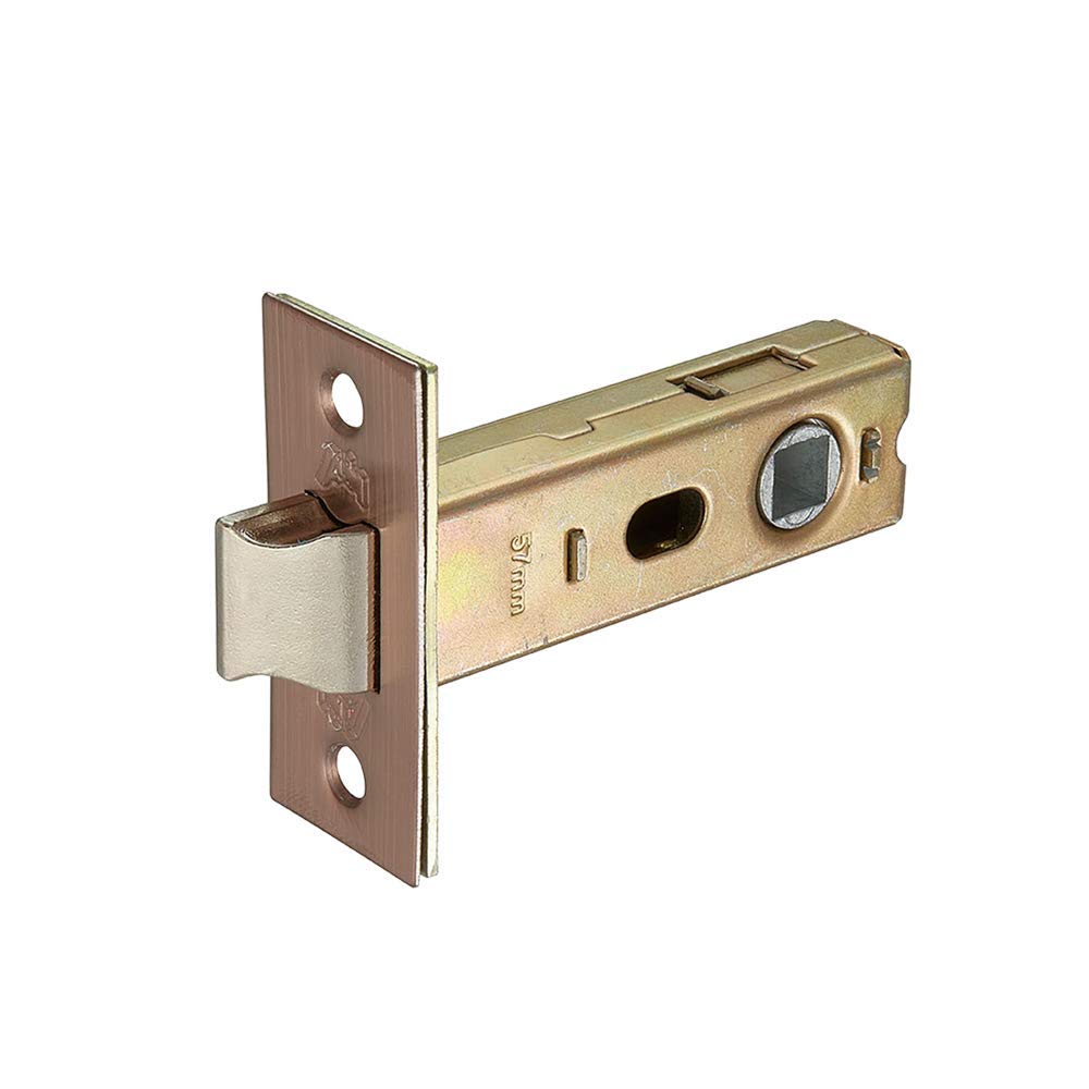 Access Hardware Copper Tubular Mortice Latch In - 76Mm / 57Mm Backset