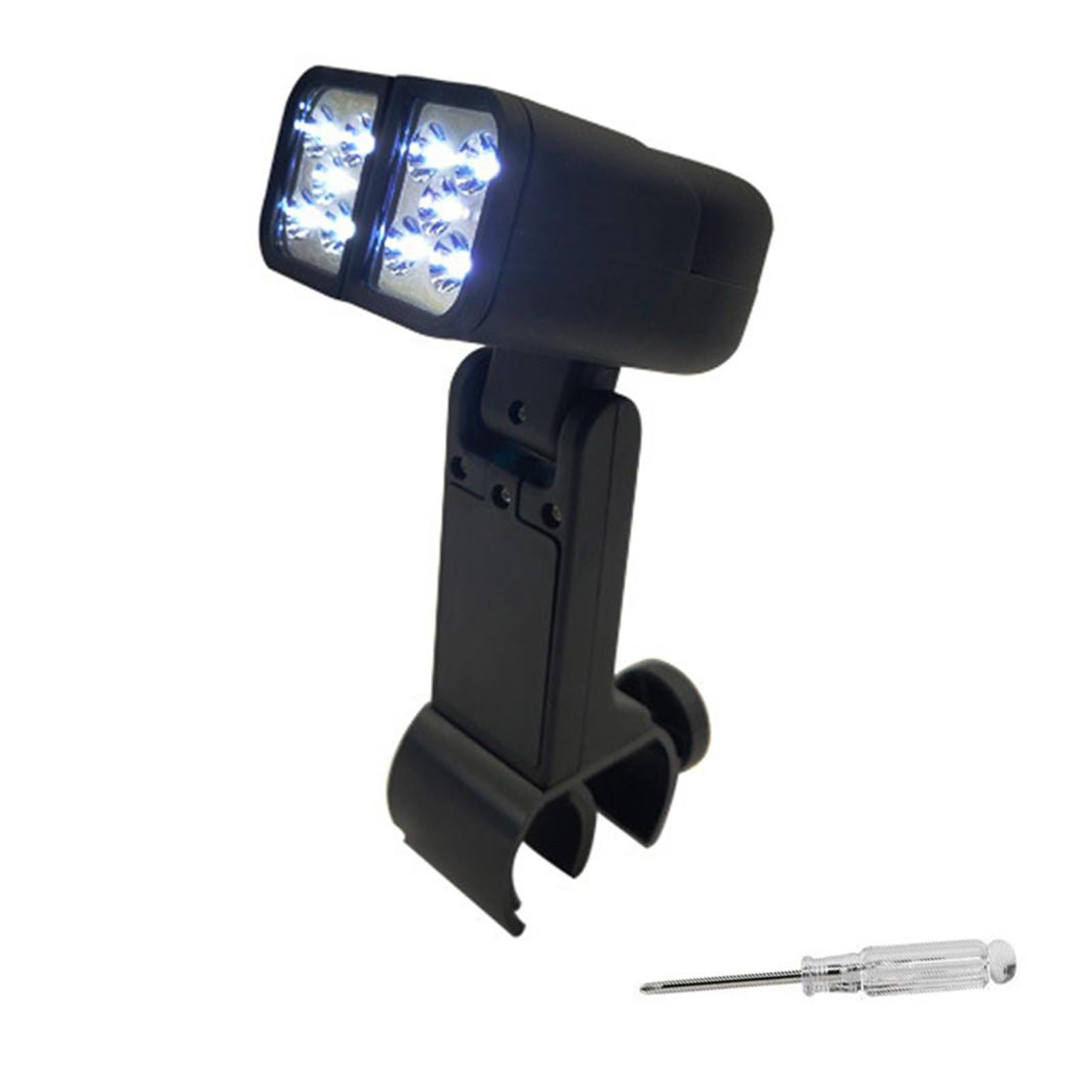 Lampe de Barbecue pour Barbecue, Lumières de Gril pour Barbecue, étanche, Super Lumineuse, Lampe LED, Résistante à la Chaleur, Flexible, pour la Cuisine en Plein Air (noir)