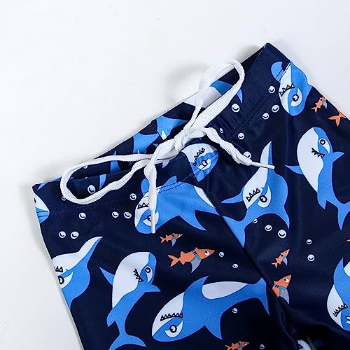 Betadog Boys' Swimsuit Short Sleeve Set Cute Cartoon Print Swimsuit Sun Quick Drying Boys' Swimsuit Bathing4